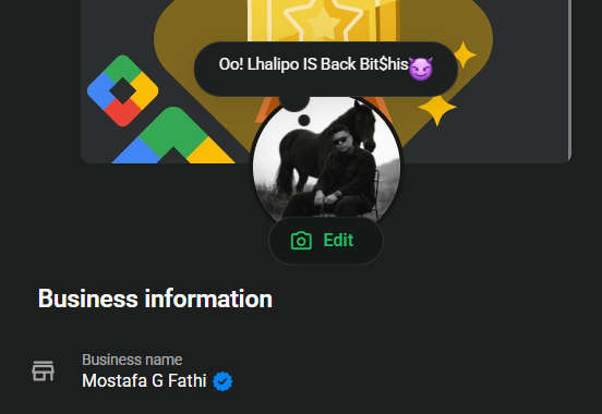 حساب واتساب بيزنس الموثق (Mostafa G Fathi ☑️)